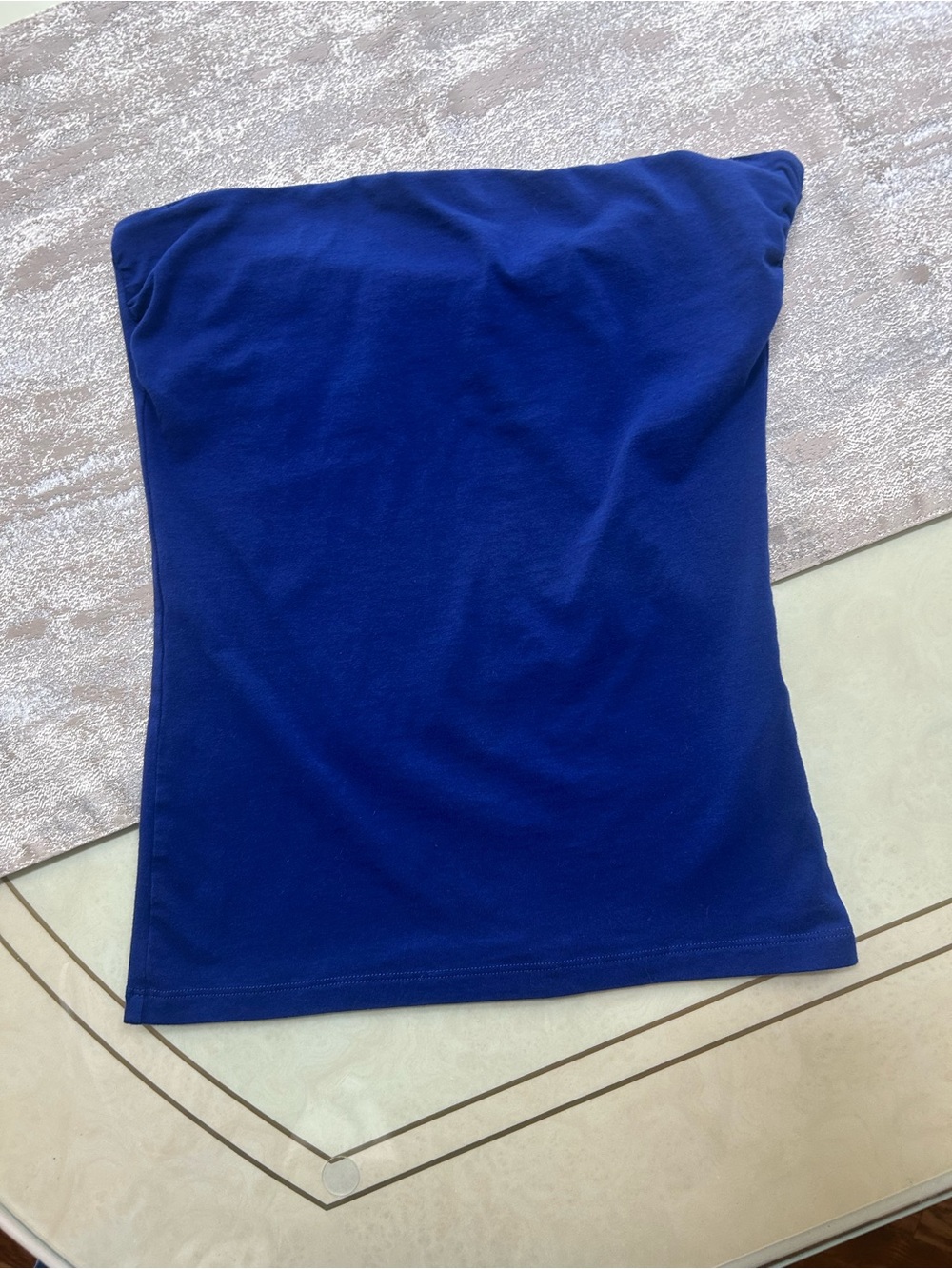 Forever 21 Women’s Strapless Royal Blue Top